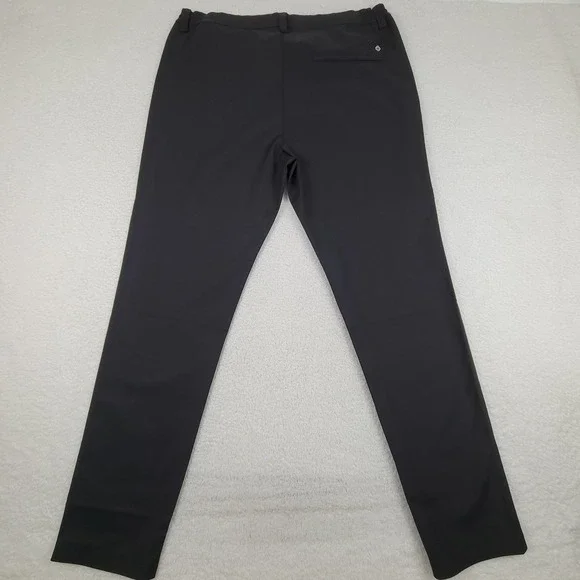 Thousand Miles Pants Mens 2XL Black Stretch Travel Chino Performance Comfort - Picture 12 of 14